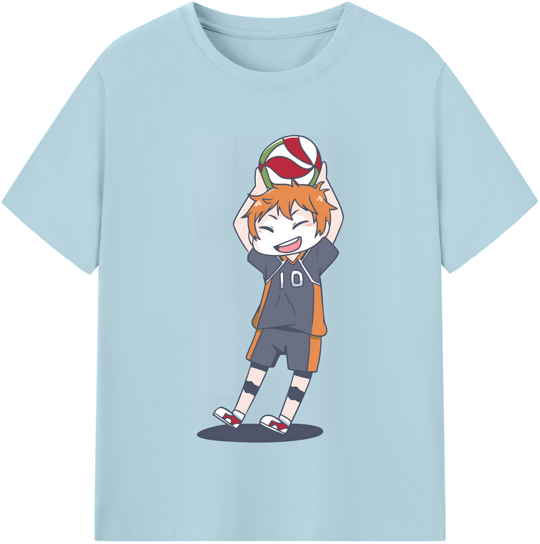 （画像用） ハイキュー!! Haikyu!! 綿100％半袖Tシャツ（フロントプリント）